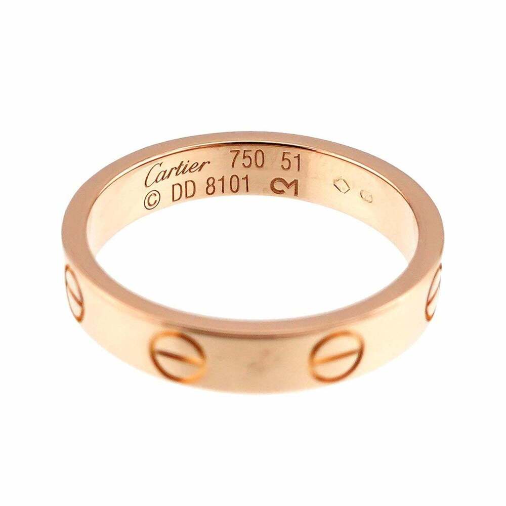 CARTIER Authentic 18k Gold Love Ring #51 - Picture 2 of 5